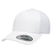 Front view of Adult 5-Panel Retro Trucker Cap