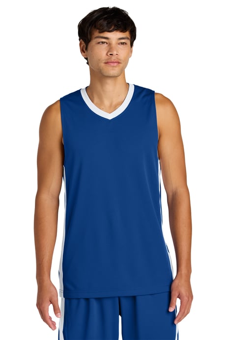 Front view of Rival Basketball Rev Jersey