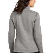 Back view of Women’s Arc Sweater Fleece Jacket