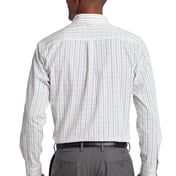Back view of Tall Tattersall Easy Care Shirt