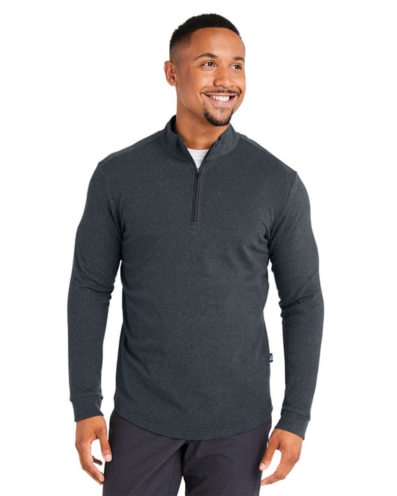 Front view of Emery Quarter-Zip Pullover