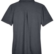 Back view of Women’s CrownLux Performance® Address Melange Polo