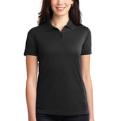 Front view of Ladies 5-in-1 Performance Pique Polo