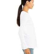 Side view of Ladies’ Jersey Long-Sleeve T-Shirt