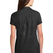 Back view of Ladies Meridian Cotton Blend Polo