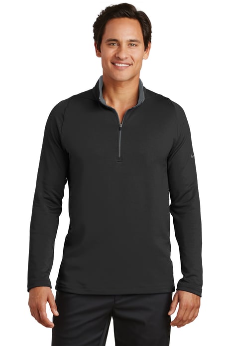 Frontview ofDri-FIT Stretch 1/2-Zip Cover-Up