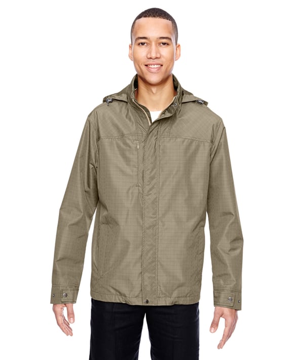 Front view of Men’s Excursion Transcon Lightweight Jacket With Pattern