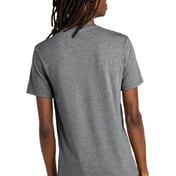 Back view of Unisex Tri-Blend V-Neck Tee