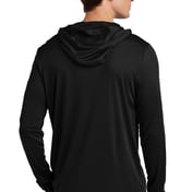 Back view of Posi-UV® Pro Long Sleeve Hoodie