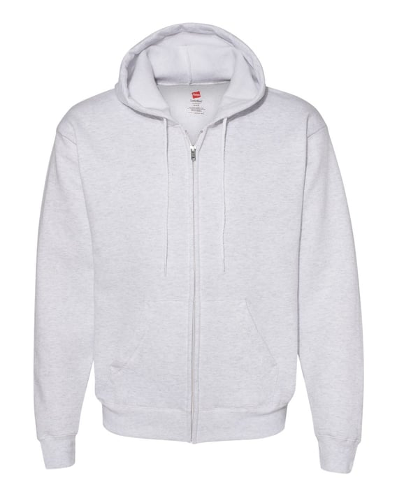 Front view of Ecosmart® Full-Zip Hooded Sweatshirt