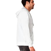 Side view of Adult Laguna French Terry Full-Zip Hooded Sweatshirt