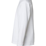 Side view of Garment-Dyed Youth Long Sleeve T-Shirt