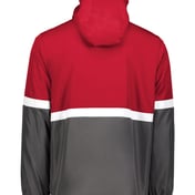 Back view of Turnabout Reversible Hooded Jacket