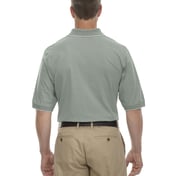 Back view of Men’s Cotton Jersey Polo