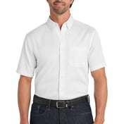 Front view of Short Sleeve SuperPro React Twill Shirt