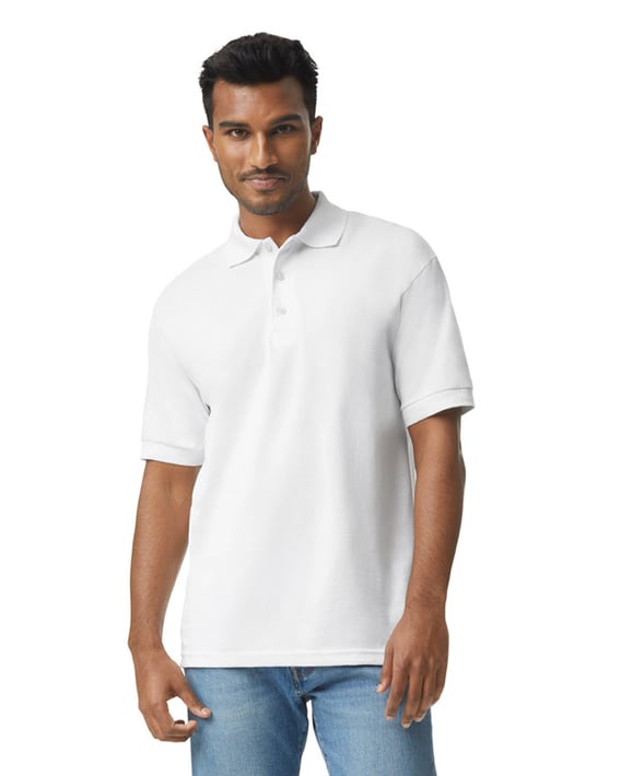 Front view of Adult 6 Oz. 50/50 Jersey Polo