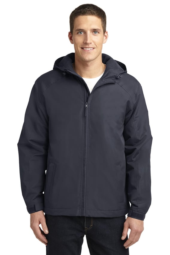Front view of Hooded Charger Jacket
