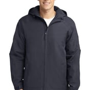 Front view of Hooded Charger Jacket