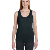 Front view of Ladies’ Combed Ringspun 2×1 Rib Tank