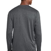 Back view of Long Sleeve Heather Contender Tee