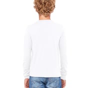 Back view of Youth Jersey Long-Sleeve T-Shirt
