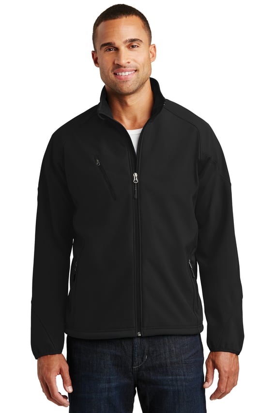 Front view of Textured Soft Shell Jacket