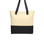 Front view of Colorblock Cotton Tote