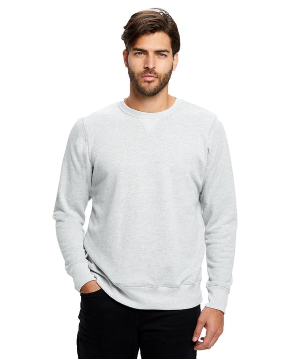 Front view of Men’s Long-Sleeve Pullover Crew