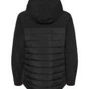Back view of Women’s Vista Soft Shell Puffer Jacket