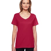 Front view of Ladies’ X-Temp Performance V-Neck