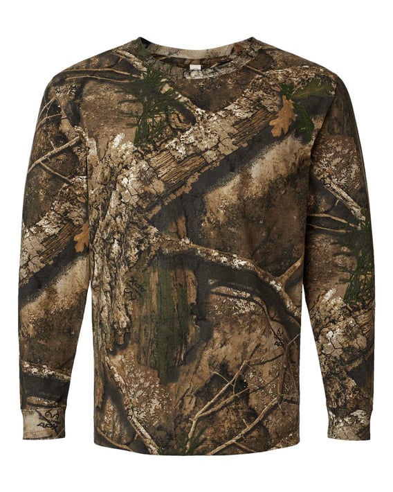 Front view of Realtree® Camo Long Sleeve T-Shirt