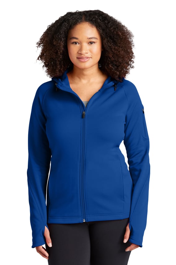 Front view of Women’s Tech Fleece Full-Zip Hooded Jacket