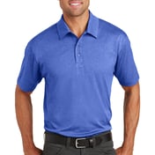 Front view of Trace Heather Polo
