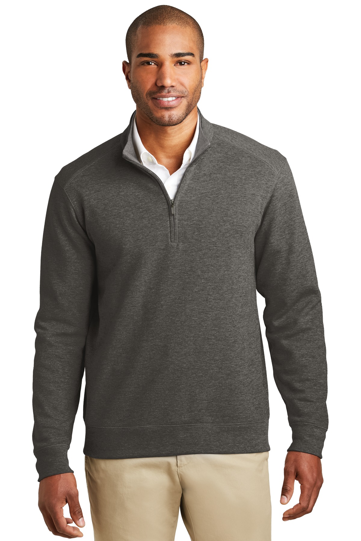 Front view of Interlock 1/4-Zip
