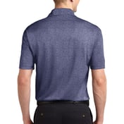Back view of Heather Contender Polo