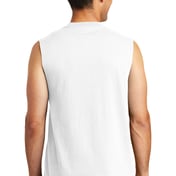 Back view of Core Cotton Sleeveless Tee