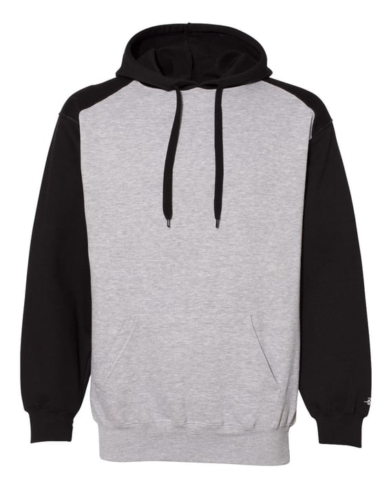 Front view of Sport Athletic Fleece Hooded Sweatshirt