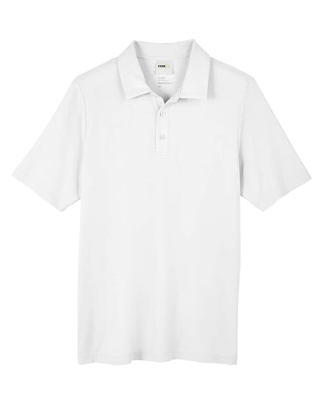 Front view of Fusion ChromaSoft™ Pique Polo