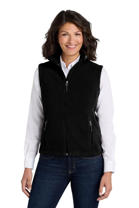 Front view of Women’s Value Fleece Vest
