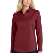 Front view of Women’s Long Sleeve SuperPro React Twill Shirt