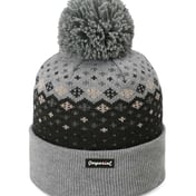 Back view of The Baniff Cuffed Beanie