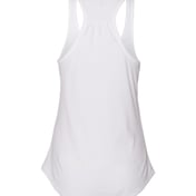 Back view of Women’s Gathered Racerback Tank