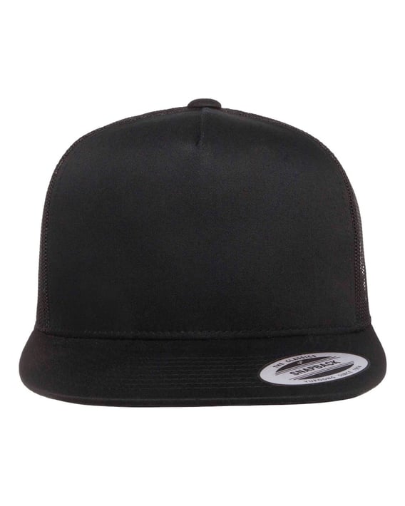 Front view of Five-Panel Classic Trucker Cap