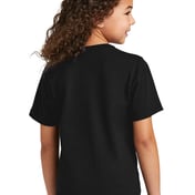 Back view of Youth Tri-Blend Tee