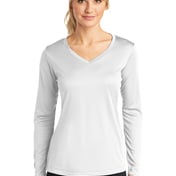 Front view of Women’s Long Sleeve PosiCharge&reg; Competitor V-Neck Tee