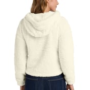 Back view of Women’s Cozy Fleece Hoodie