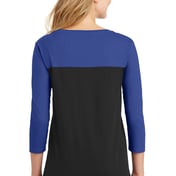 Back view of Women’s Rally 3/4-Sleeve Tee