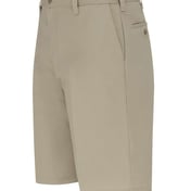 Side view of 11″ Industrial Flat Front Shorts