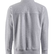 Back view of Ripple Fleece Snap Sweatshirt