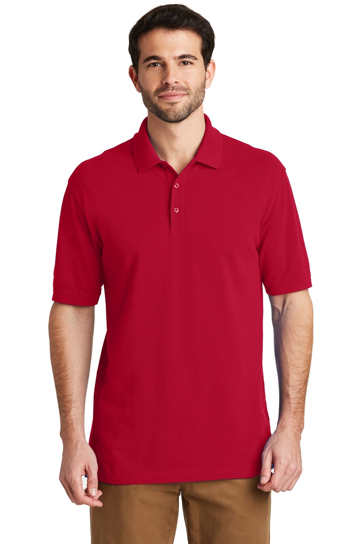 Front view of EZCotton® Polo